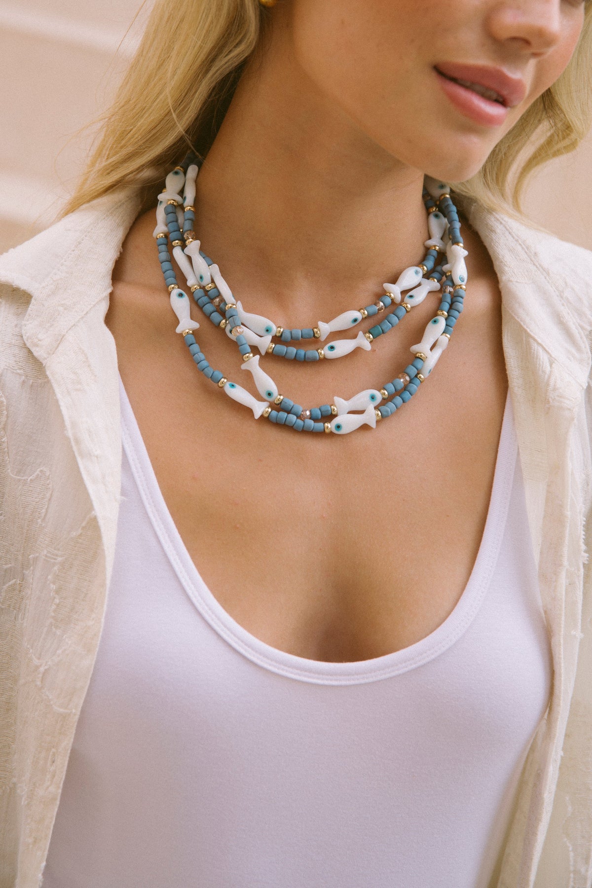 4 Fish Necklace