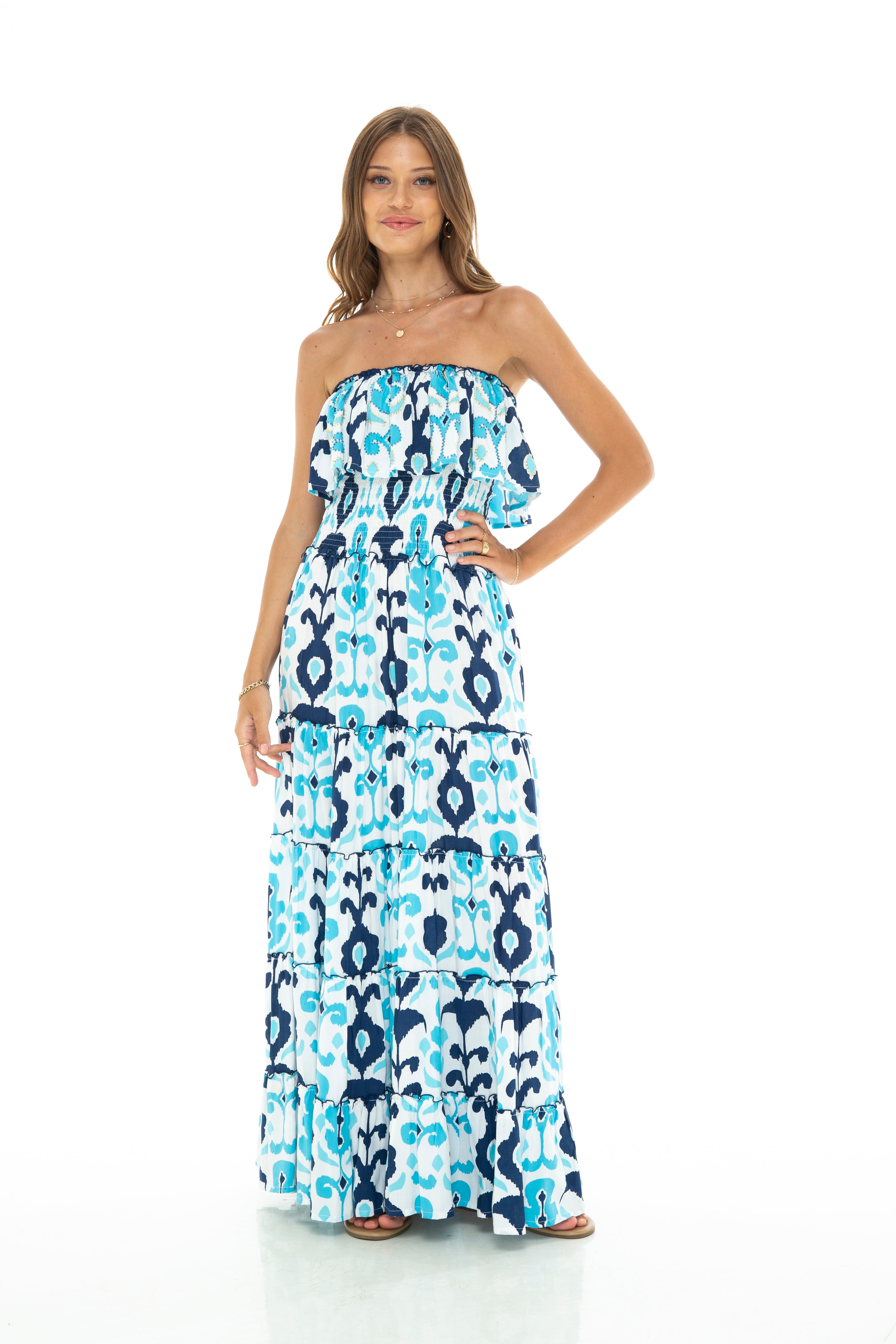 SUMBA Ruffle Long Dress