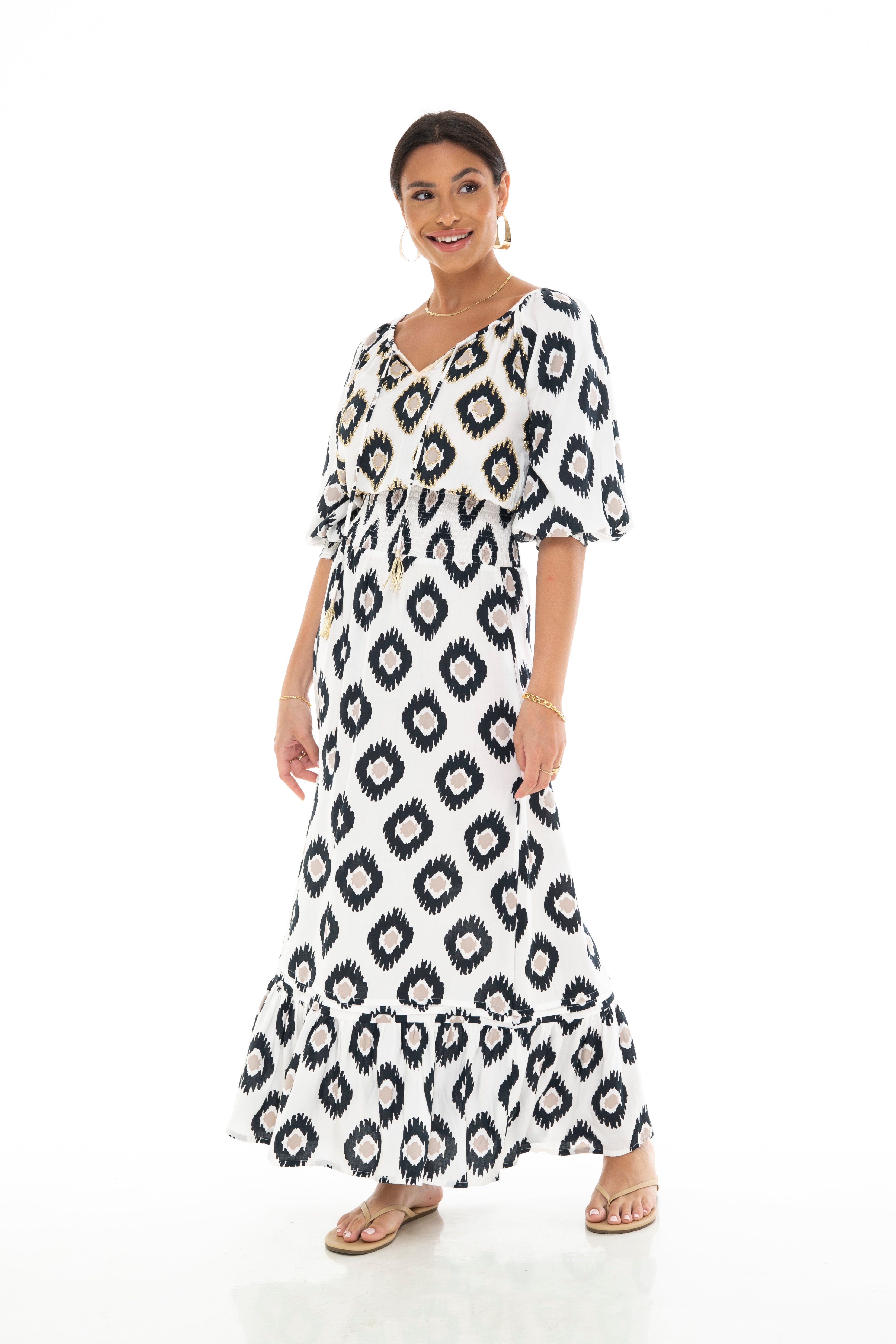 IKAT DYE New Bali Long Dress