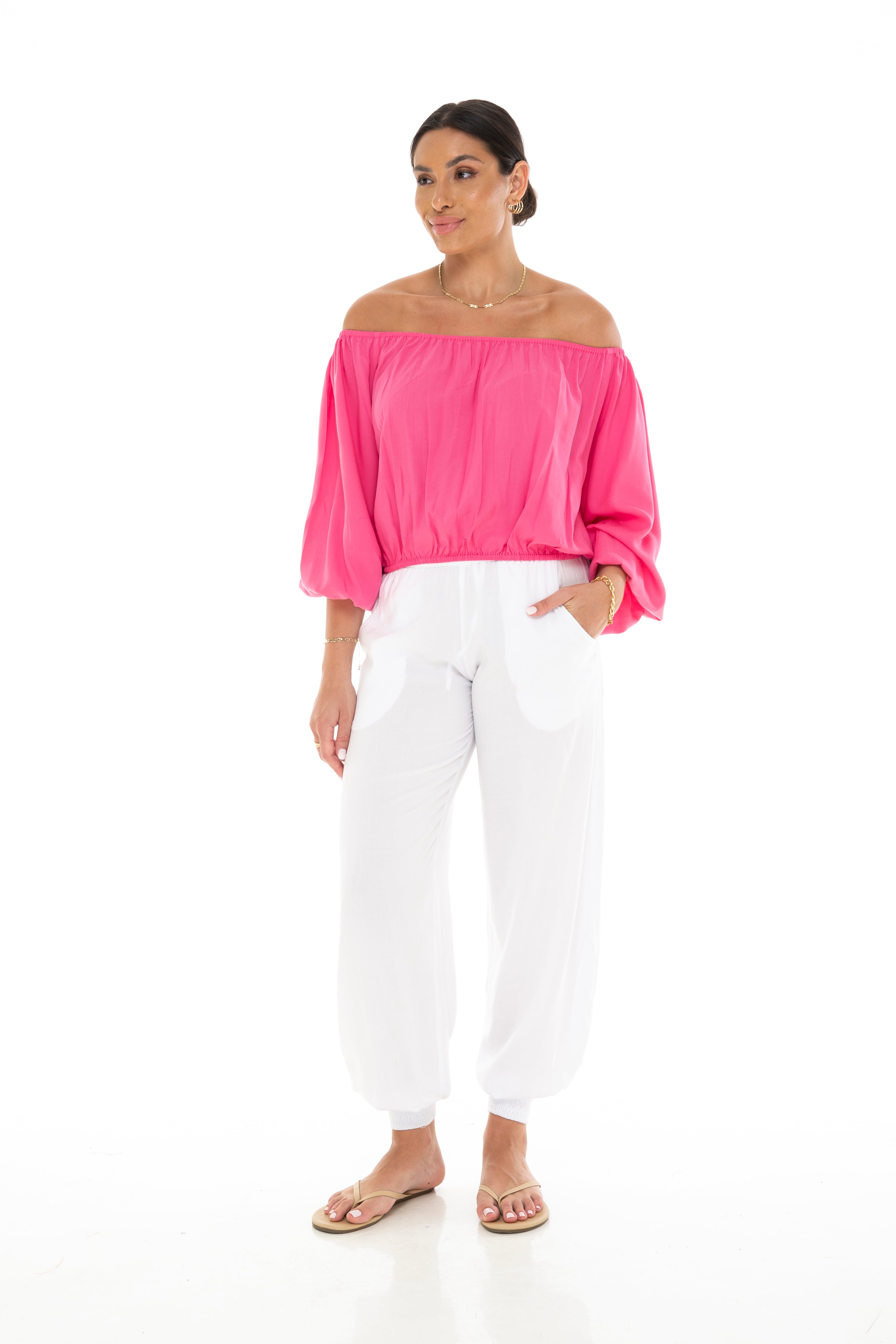 SOLIDS Off-Shoulder Top