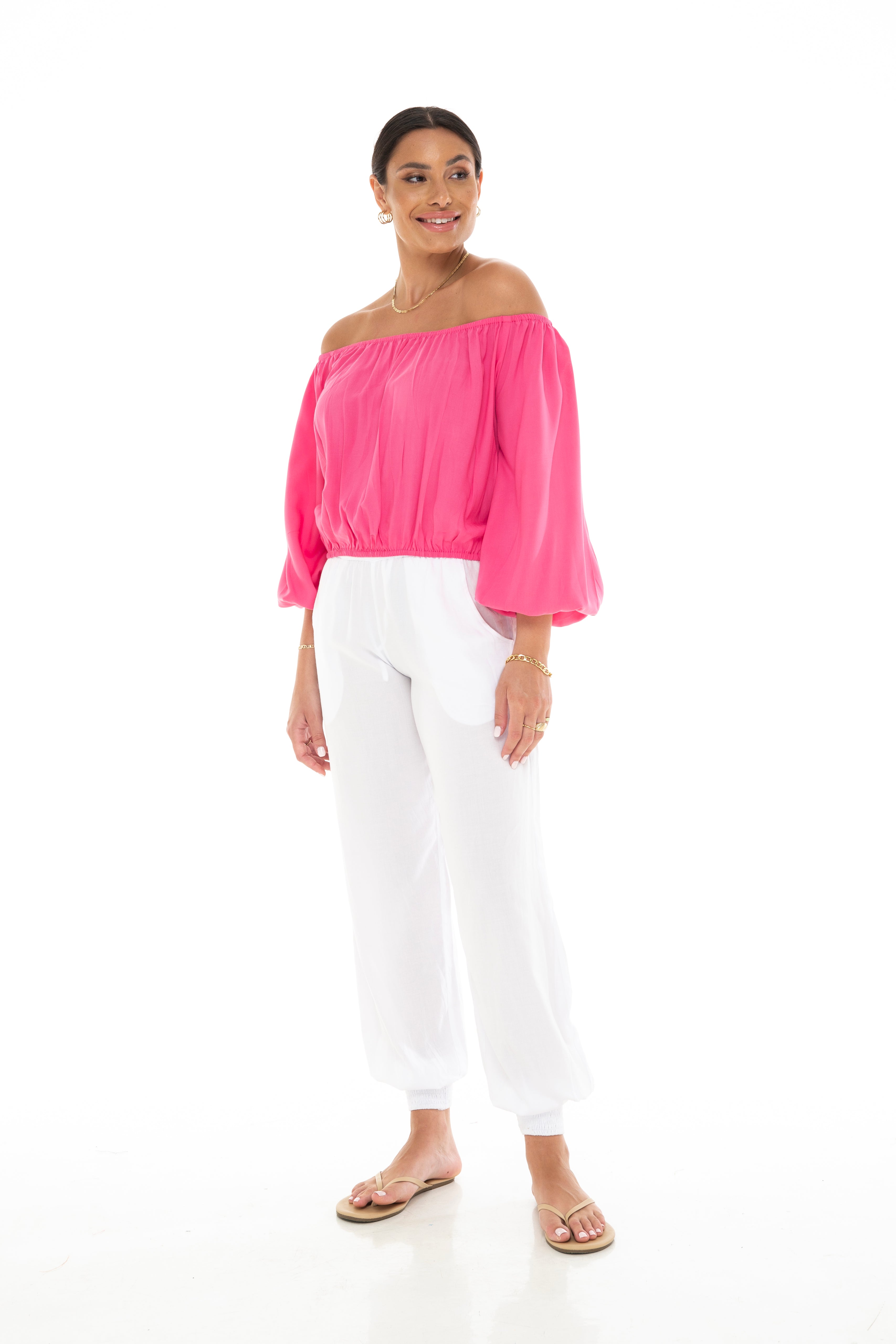 SOLIDS Off-Shoulder Top