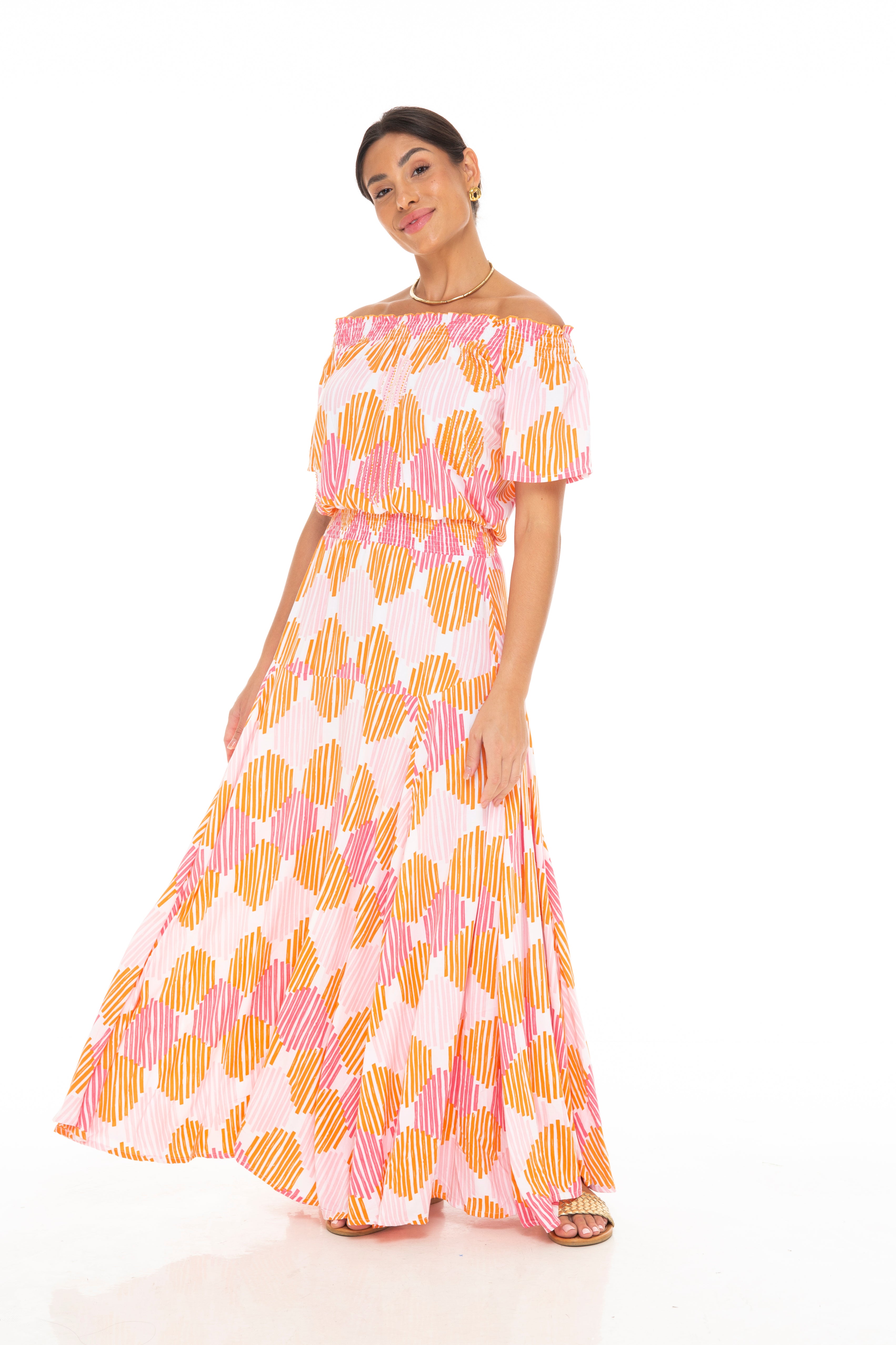 MOZAIC Aloha Long Dress