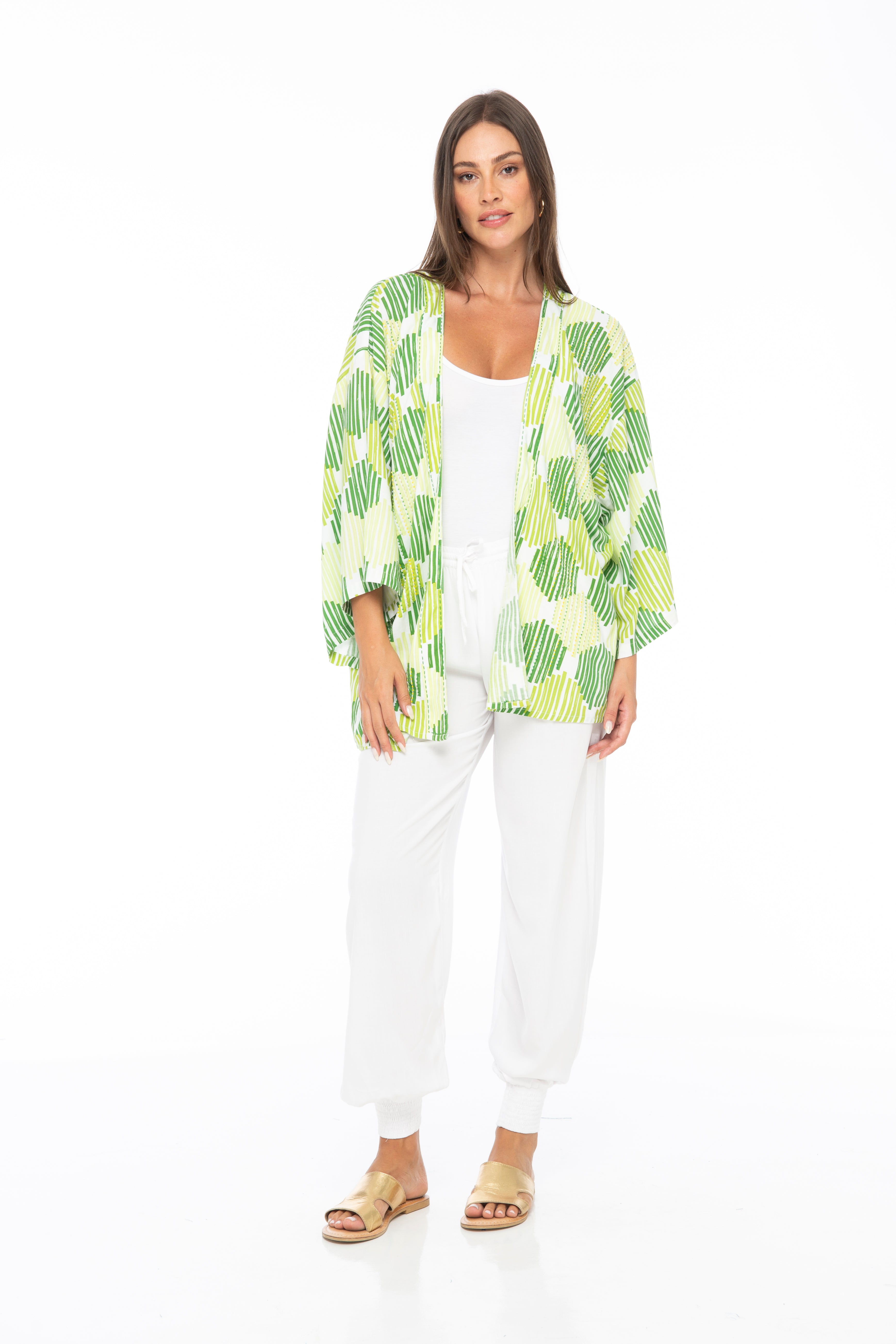 MOZAIC Kimono Flower