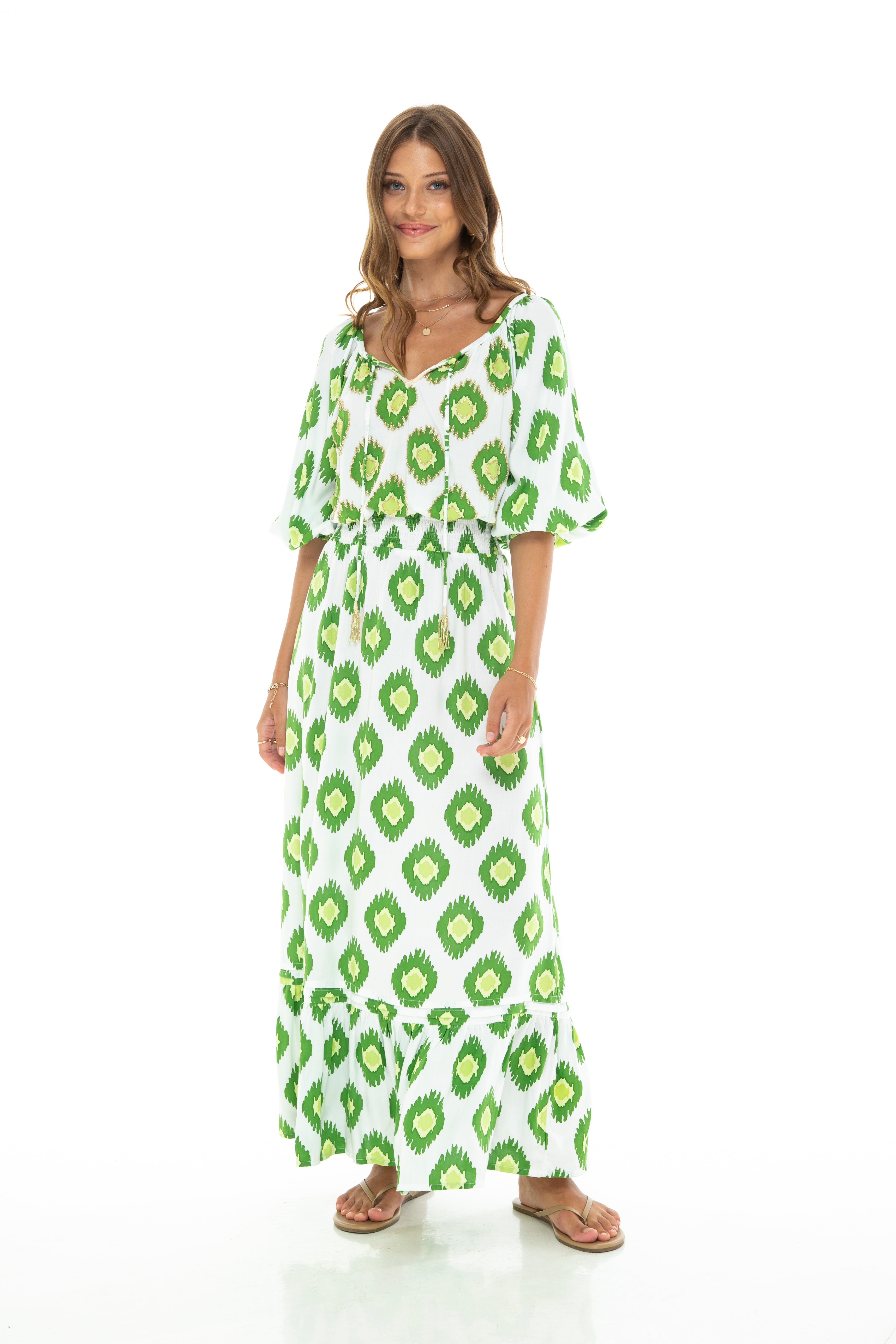 IKAT DYE New Bali Long Dress
