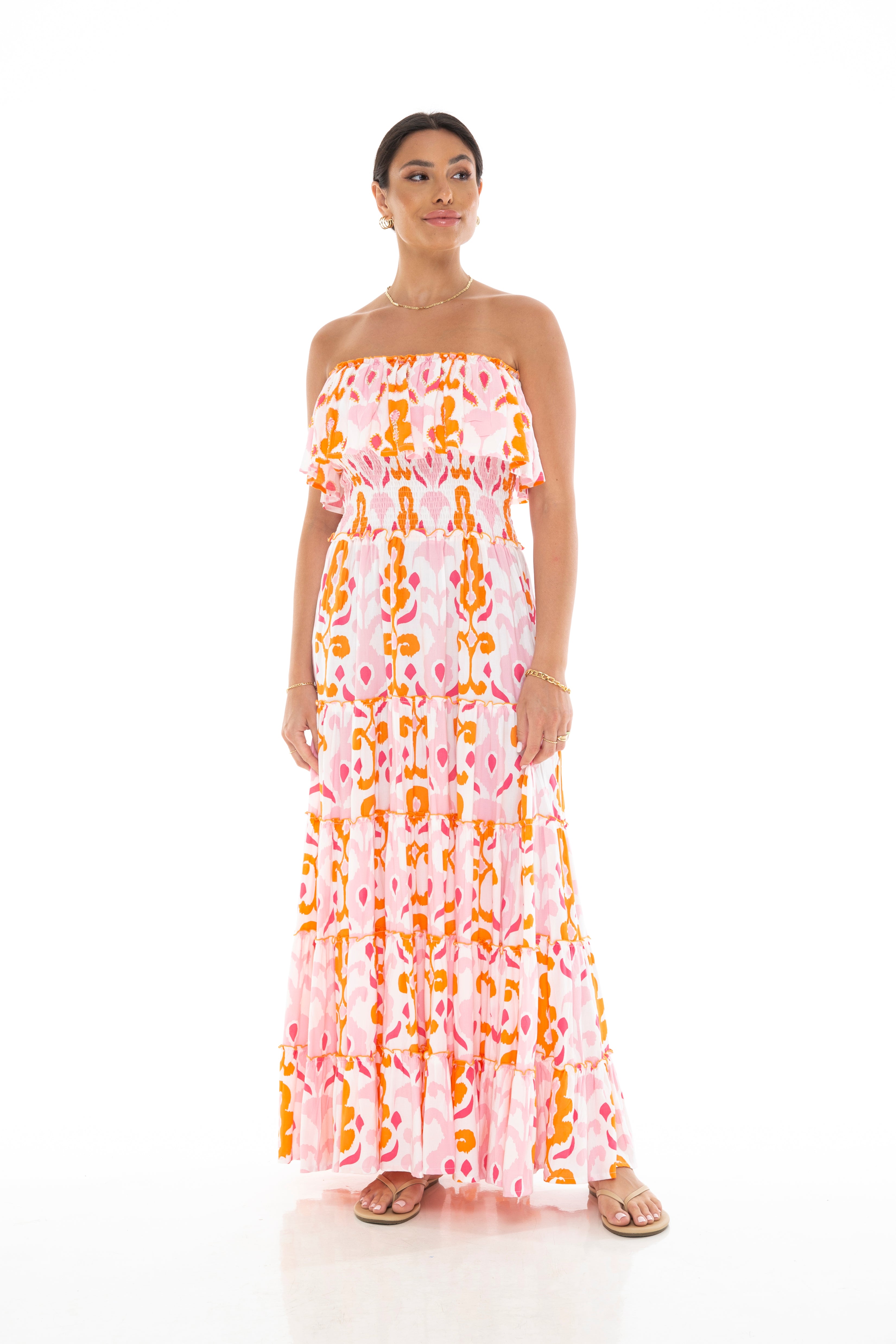 SUMBA Ruffle Long Dress